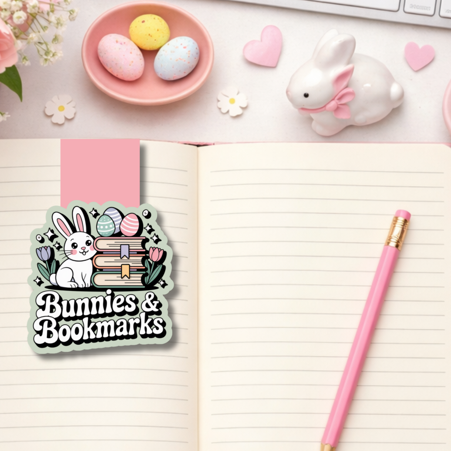 Easter Magnetic Bookmark