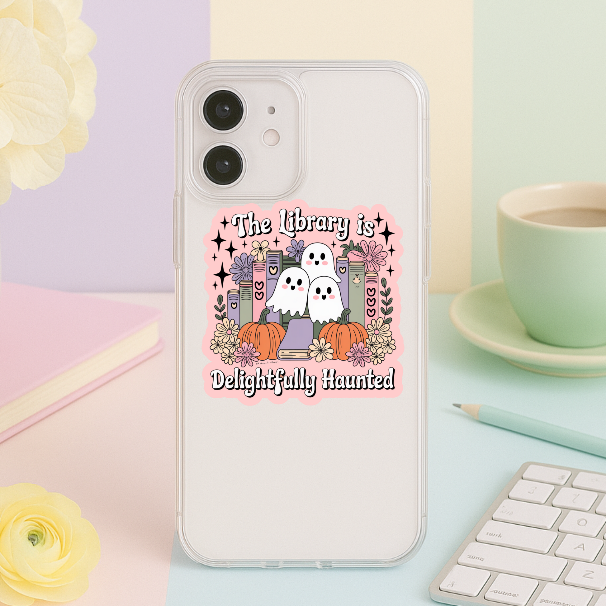 Halloween Bookish Sticker