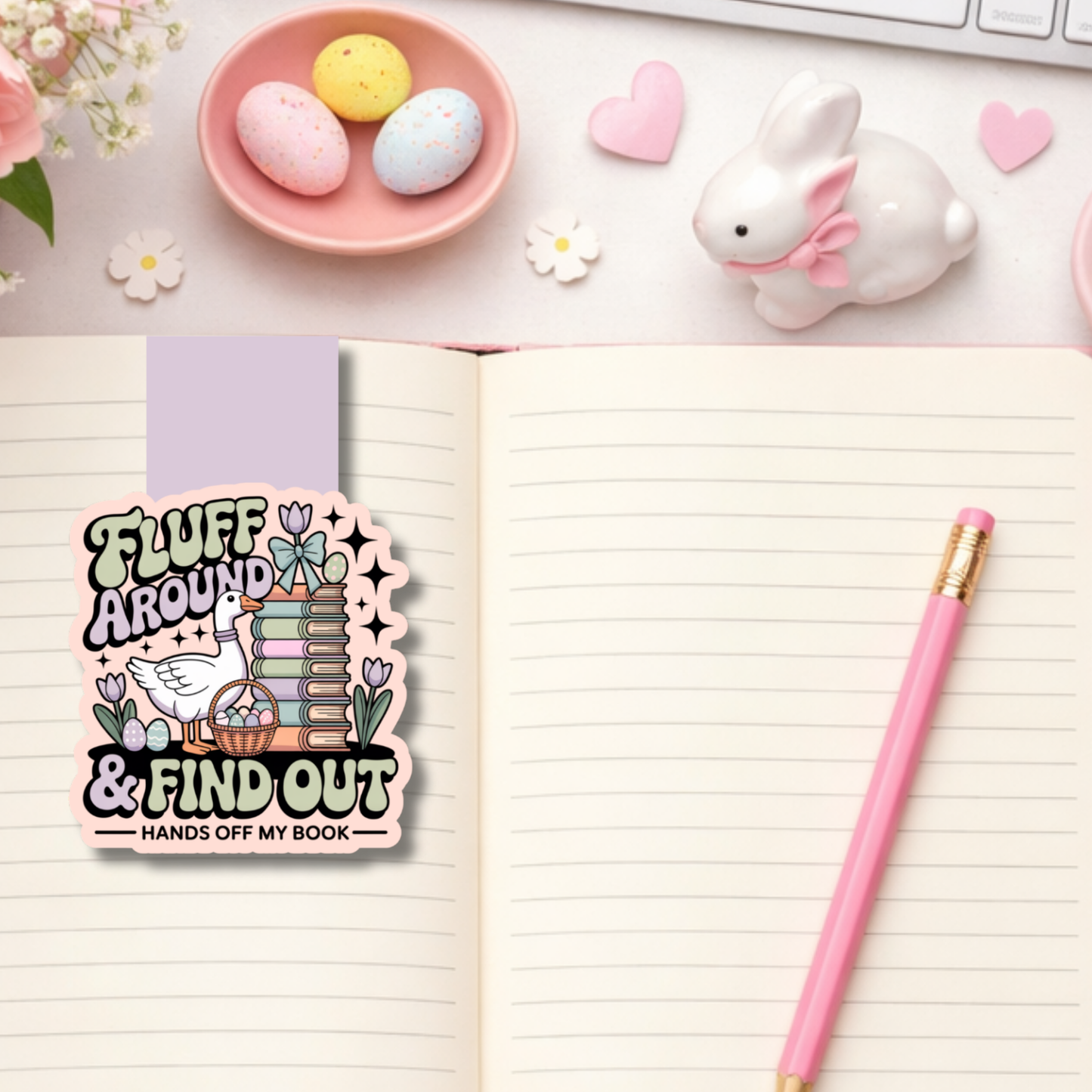 Easter Magnetic Bookmark