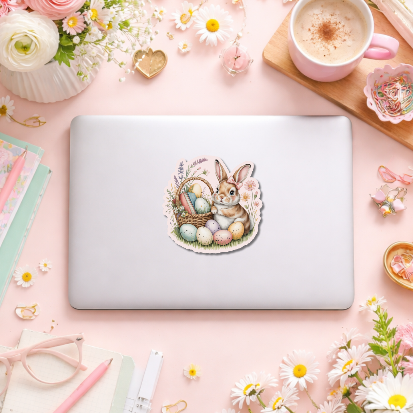 Easter Bookish Sticker