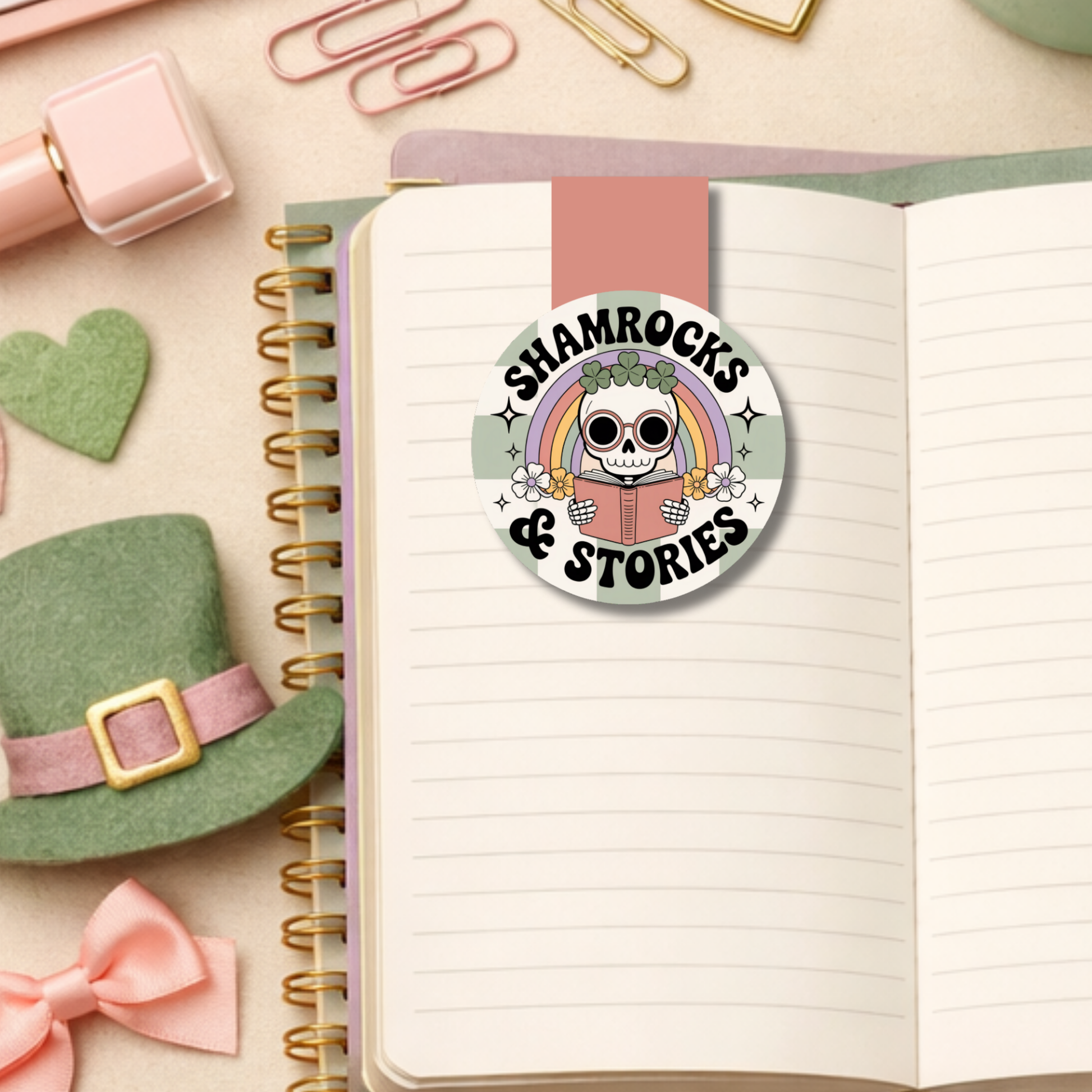 St Patricks Day Magnetic Bookmark