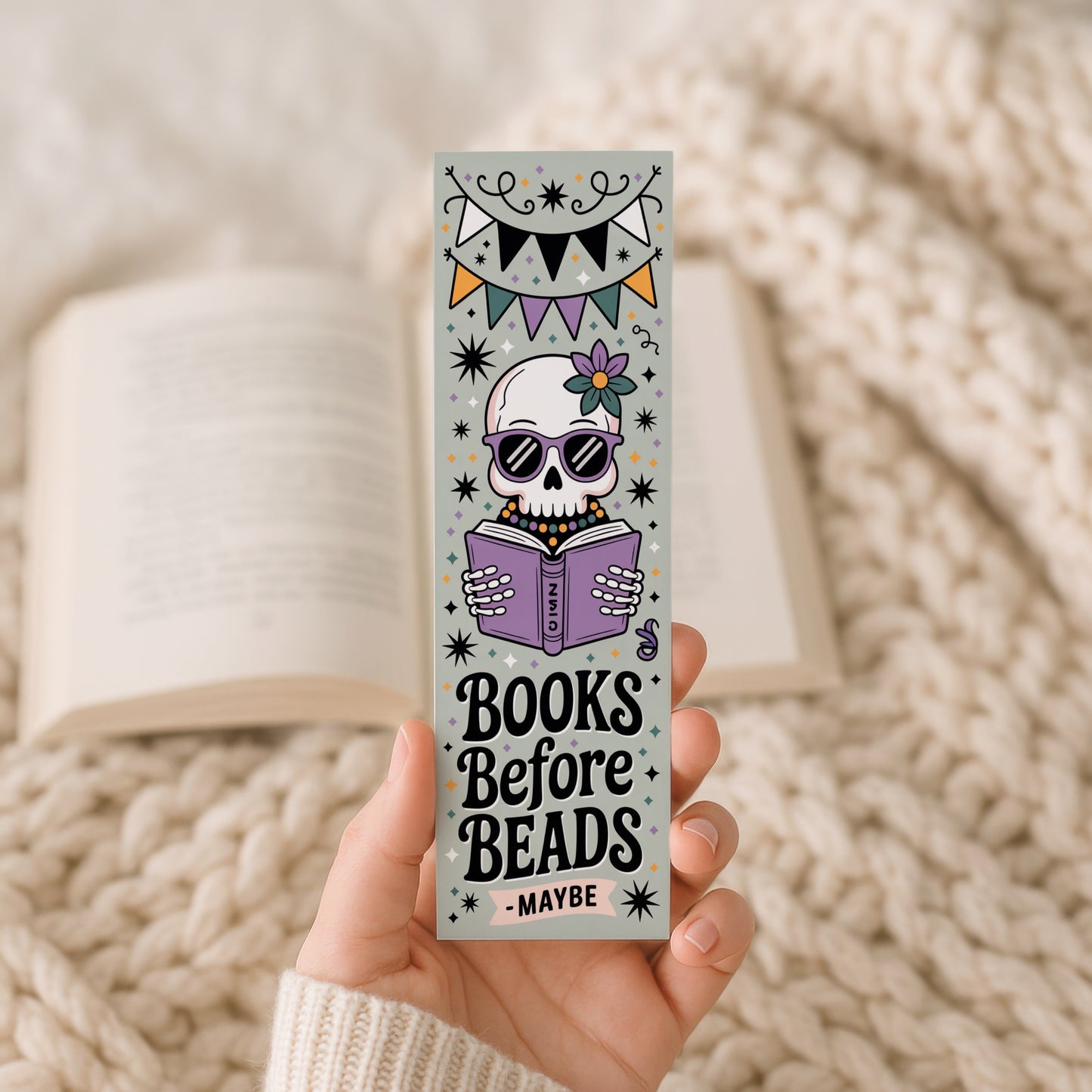 Mardi Gras Bookmark