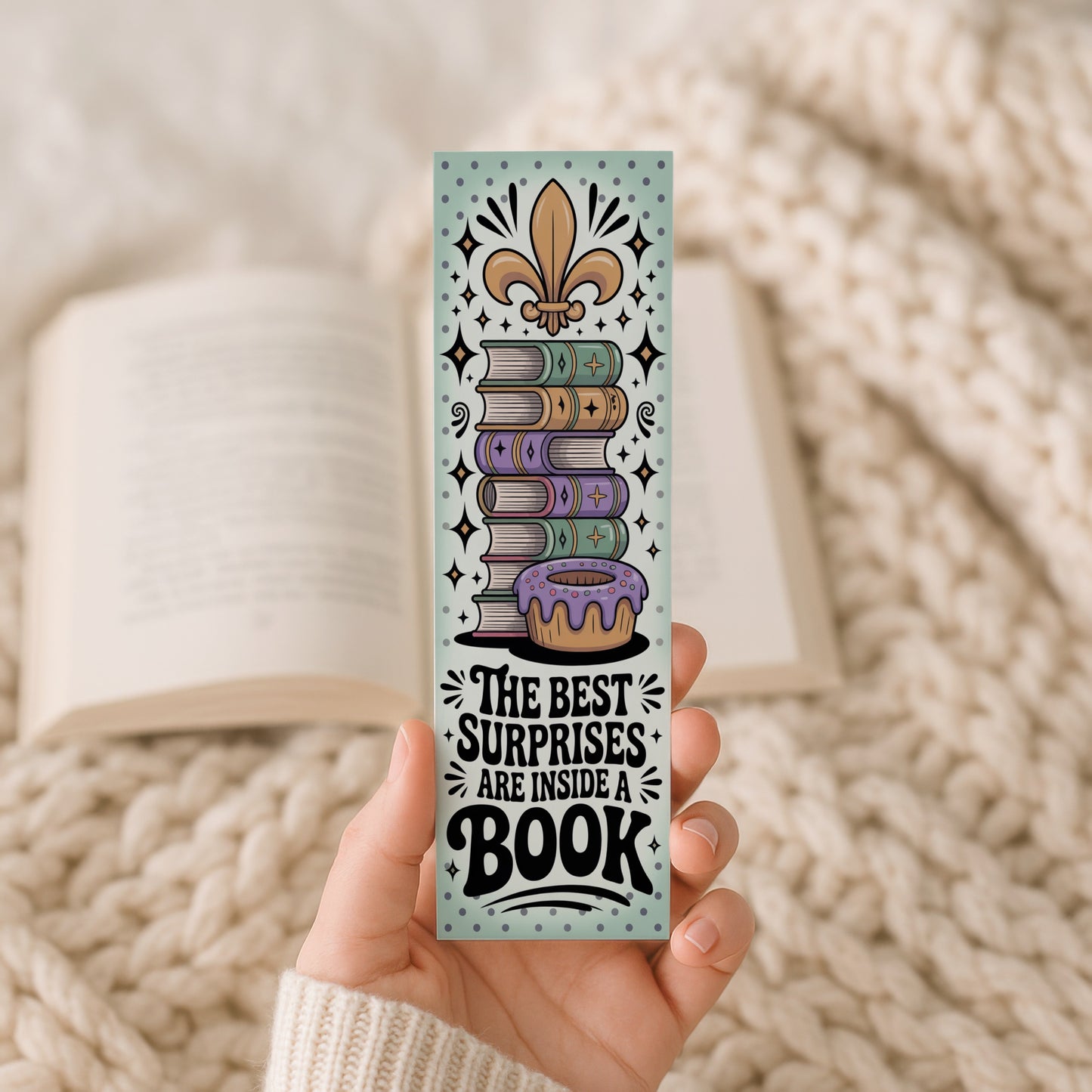 Mardi Gras Bookmark