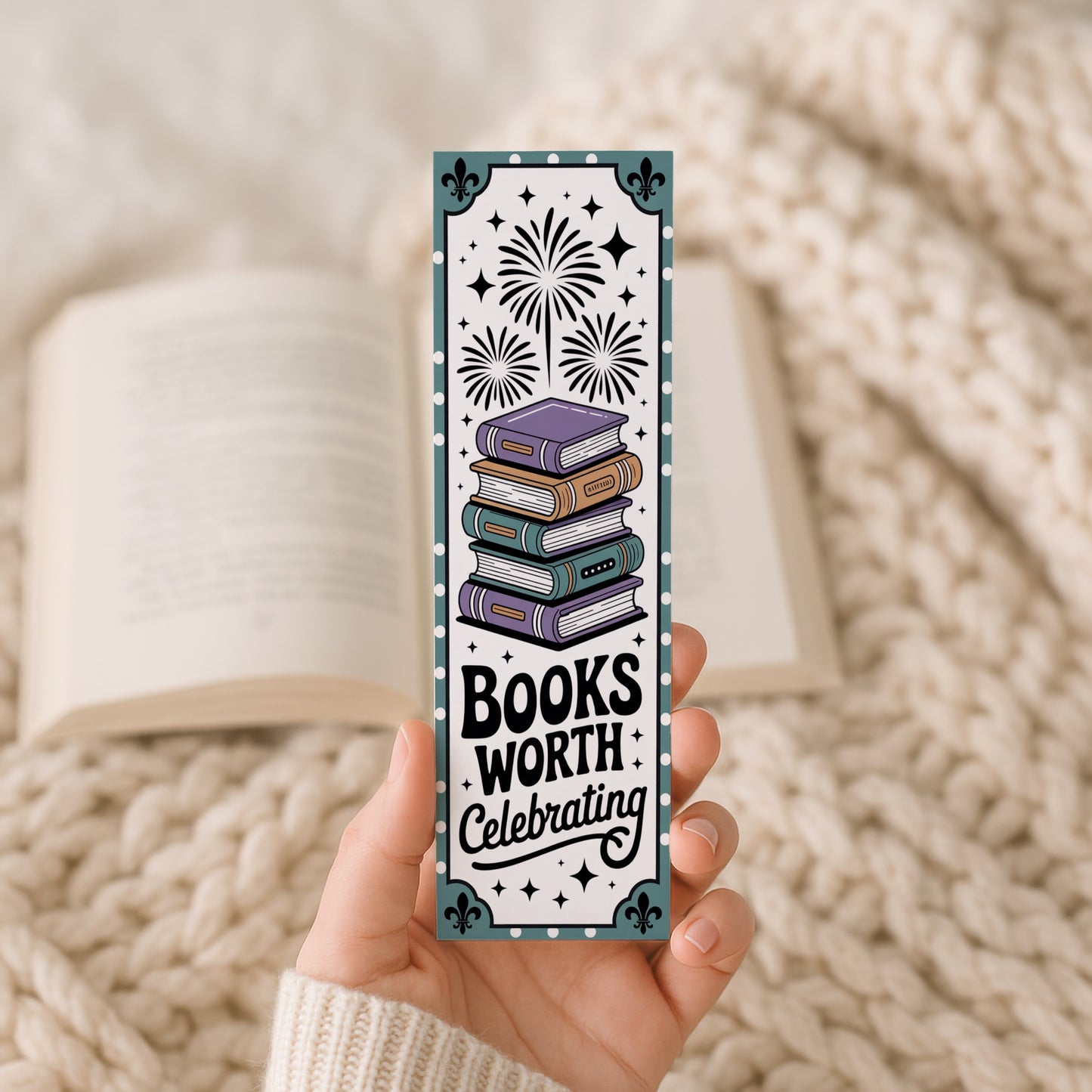 Mardi Gras Bookmark