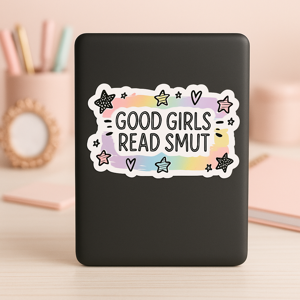 Good Girls Read Smut Die Cut Sticker