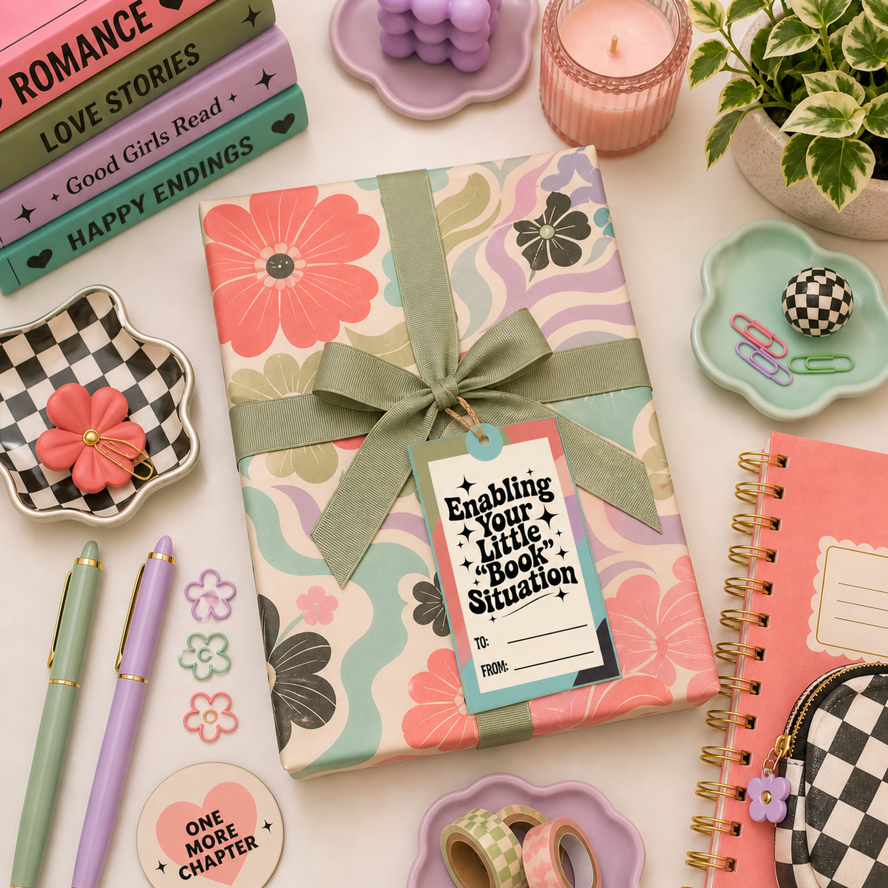 Printable Bookish Gift Tags