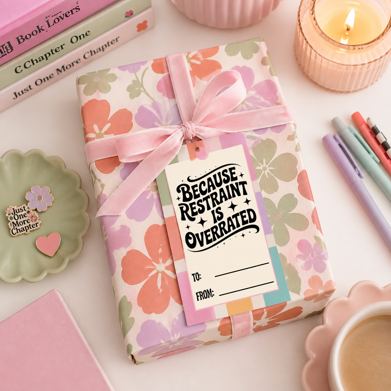Printable Bookish Gift Tags