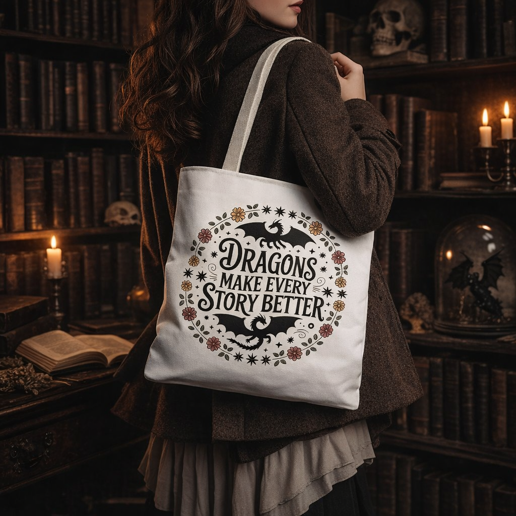Dragon Tote Bag