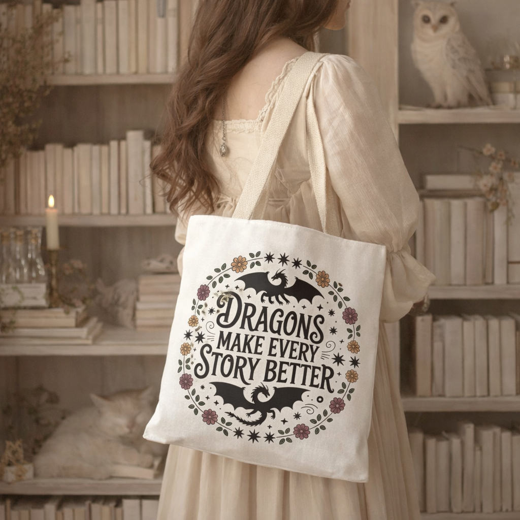 Dragon Tote Bag