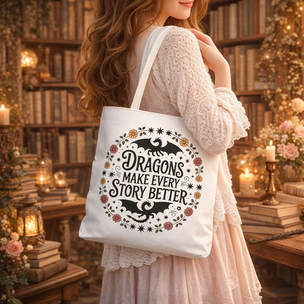 Dragon Tote Bag