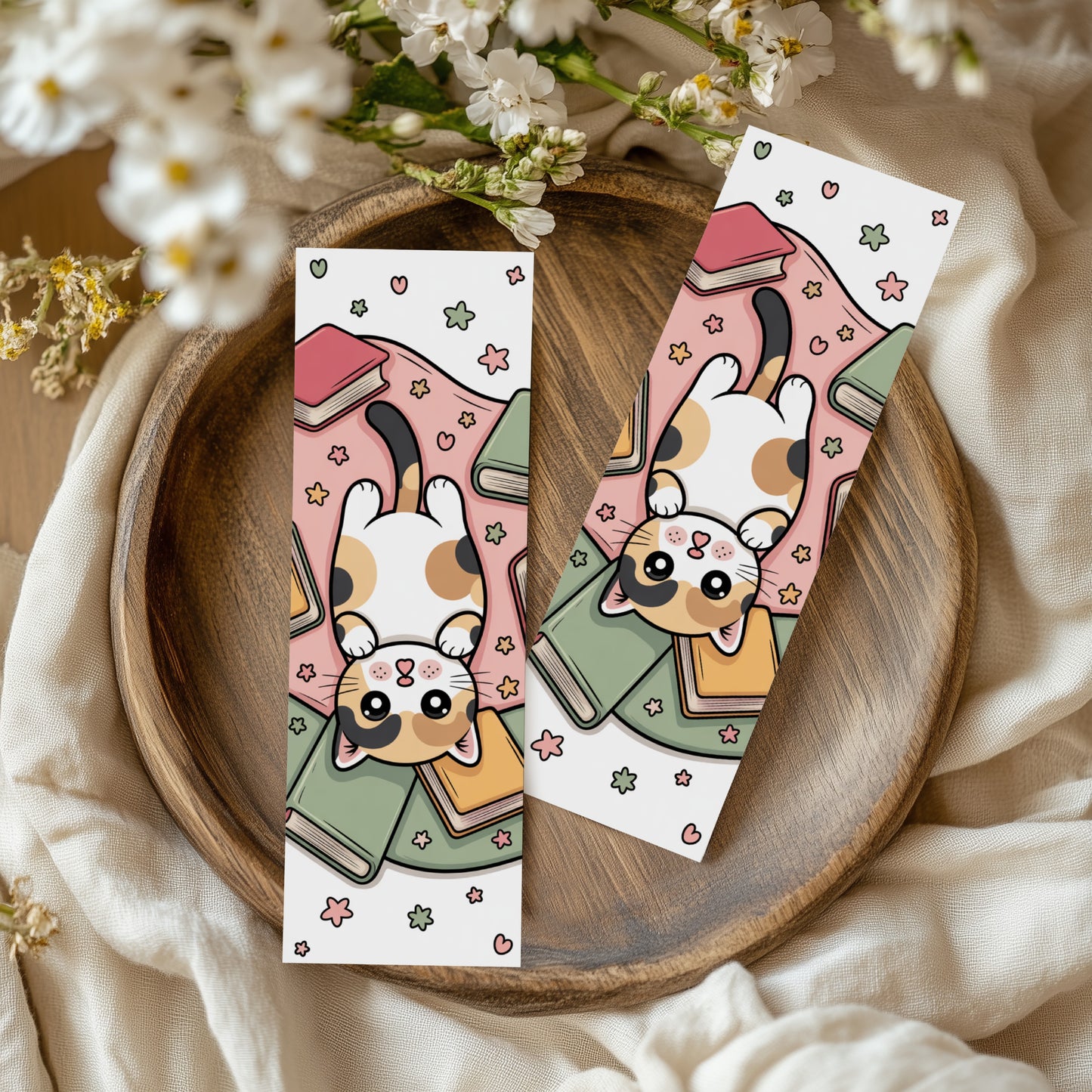 Bookish Cat Bookmarks
