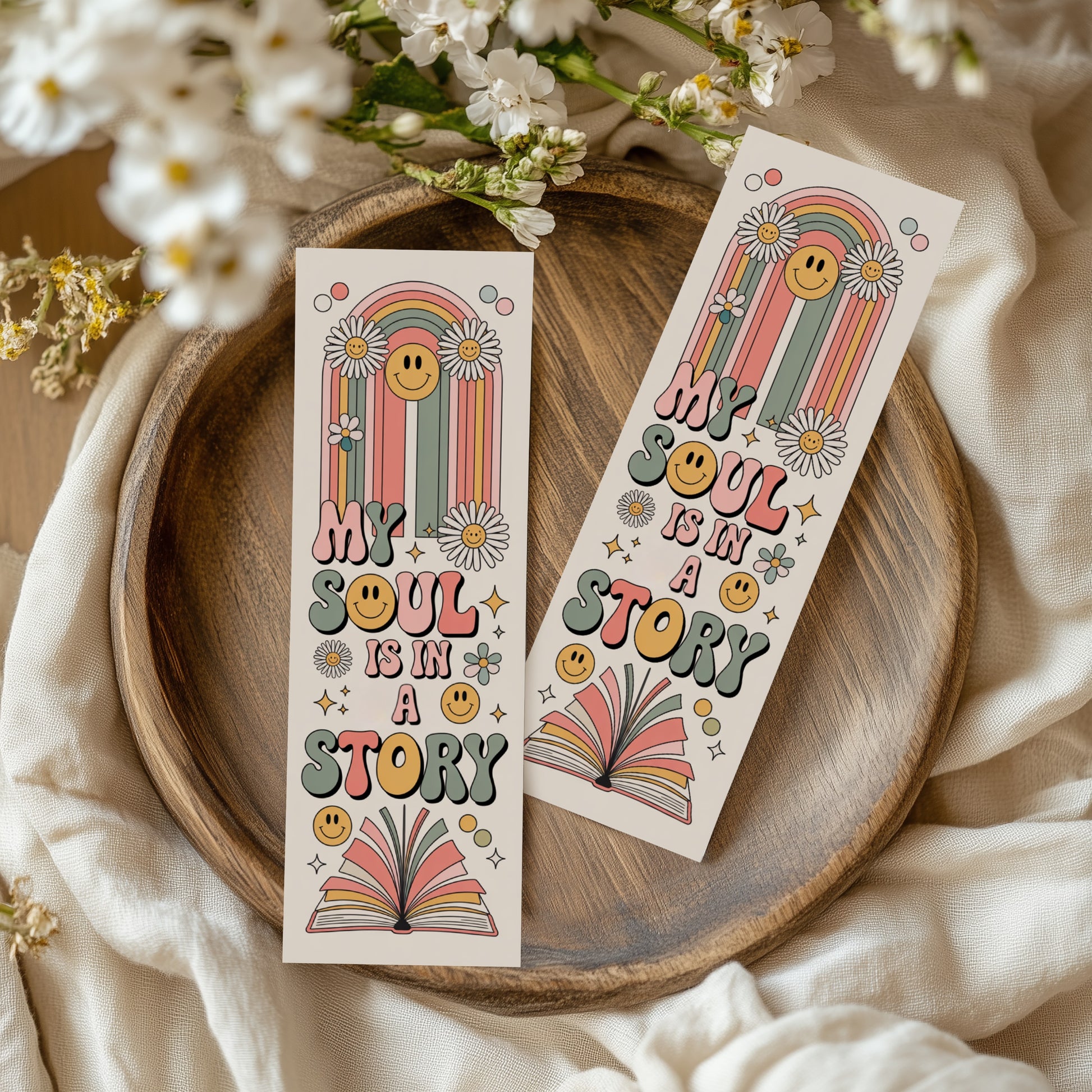 Groovy Bookish Bookmarks