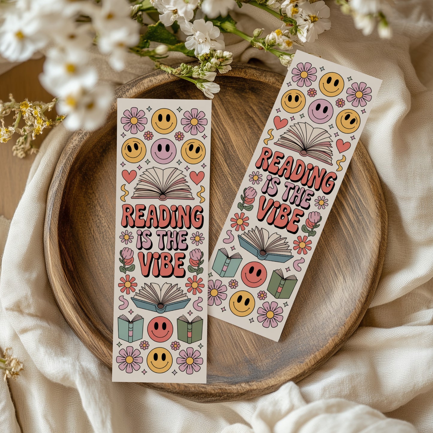 Groovy Bookish Bookmarks