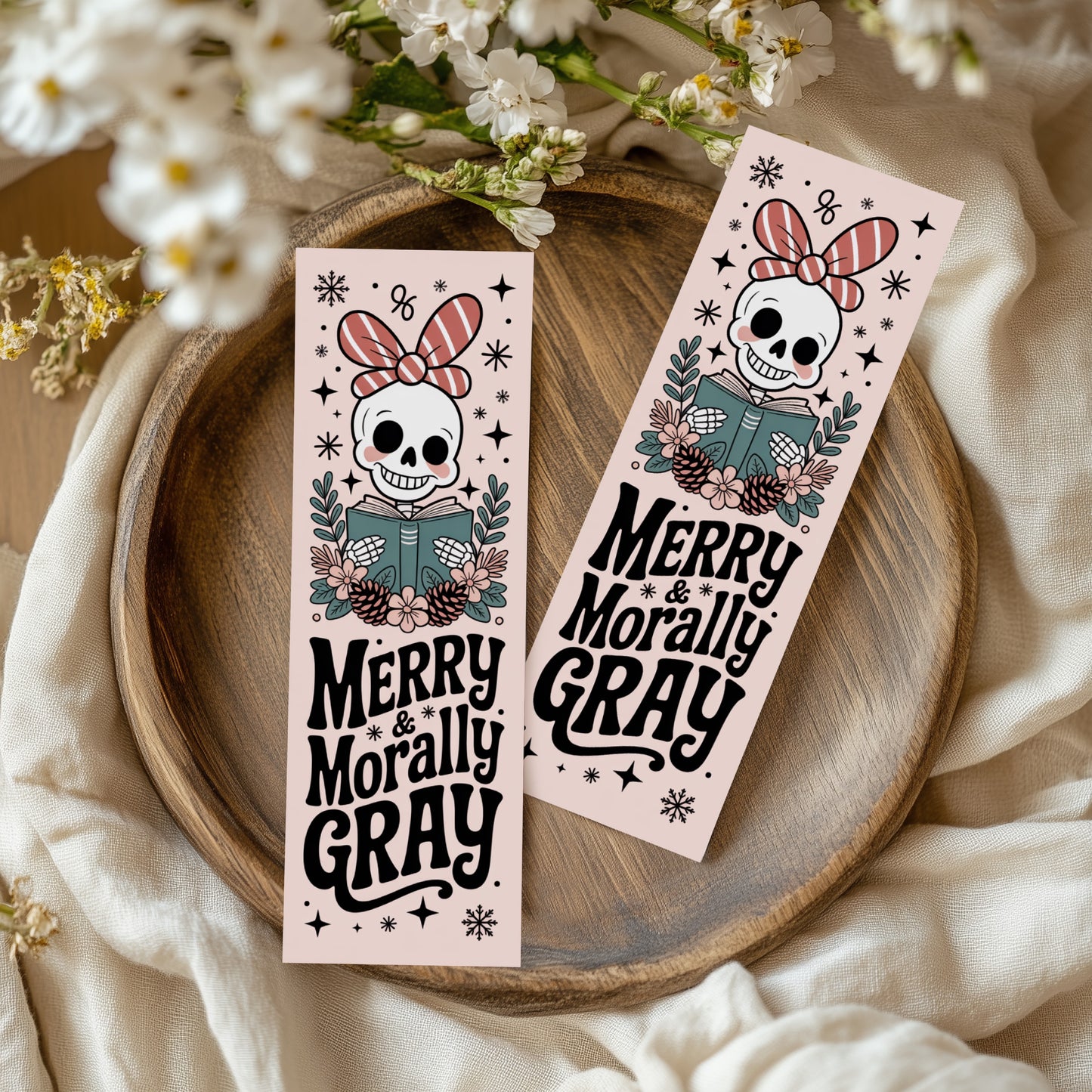 Romantasy Christmas Bookmarks
