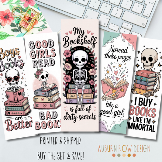 Smut Bookmark Set