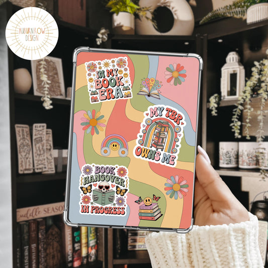 Groovy Bookish Printable Kindle Insert