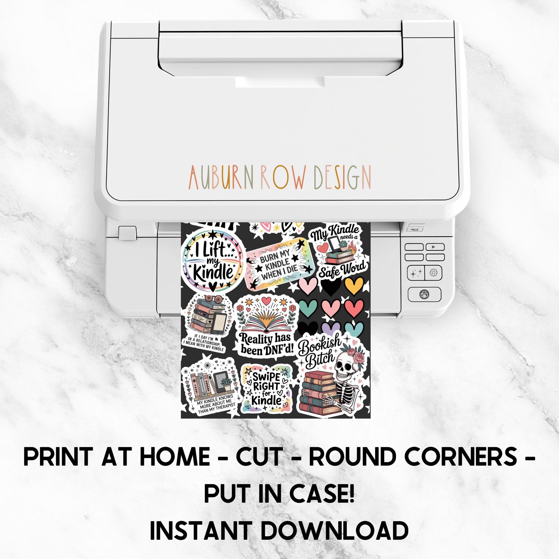 Smut Printable Kindle Insert