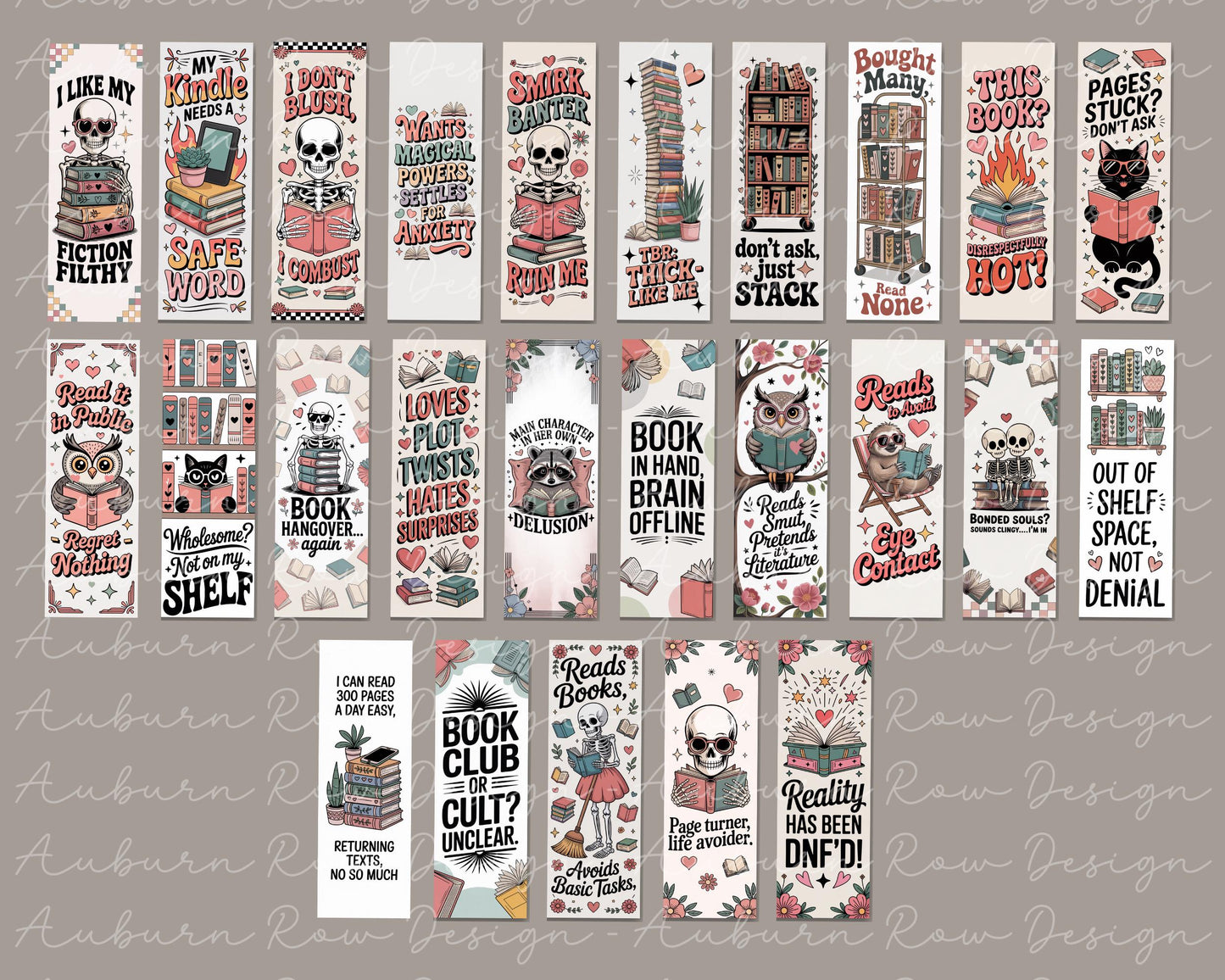 Printable Smut Bookmark