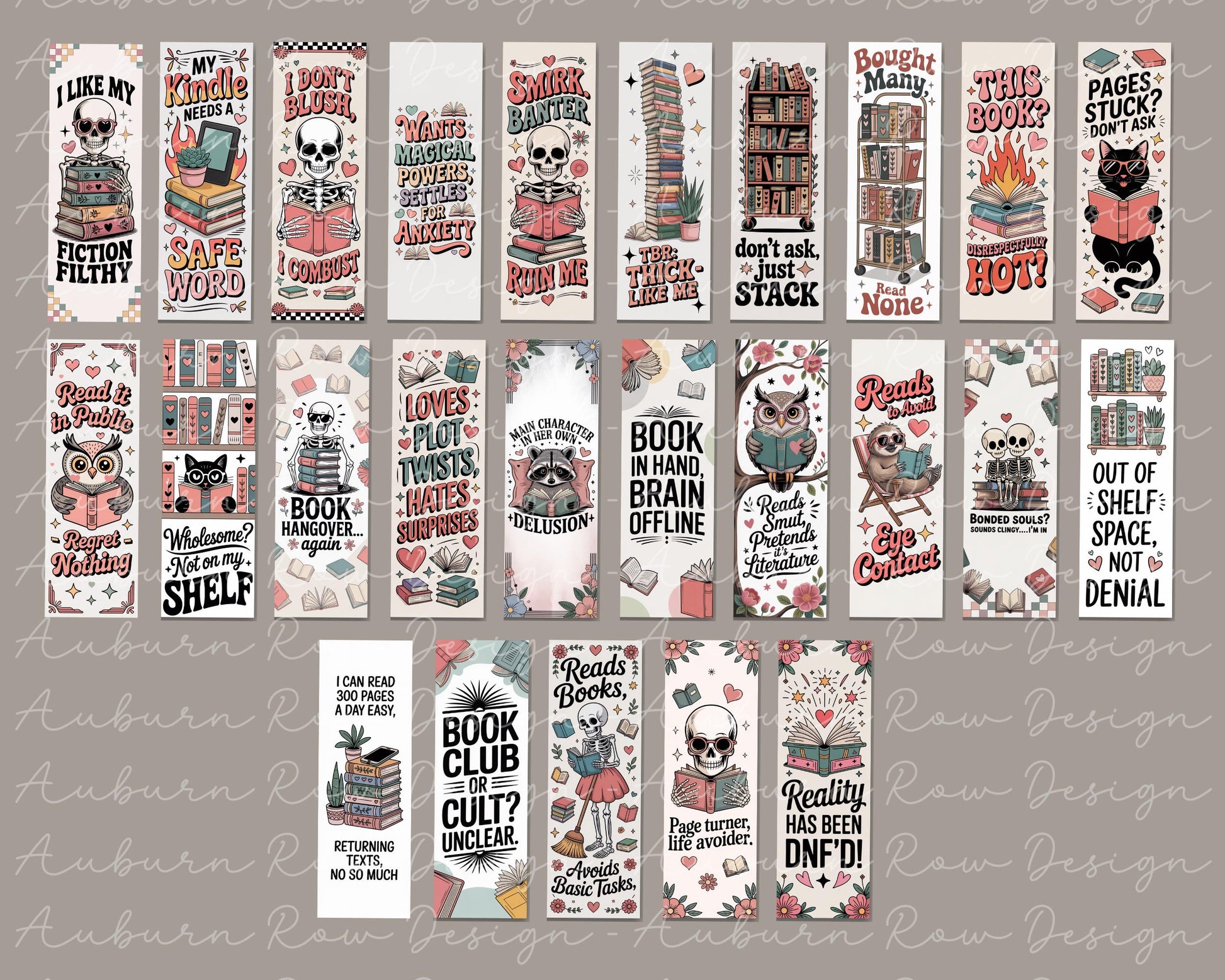 Printable Smut Bookmark