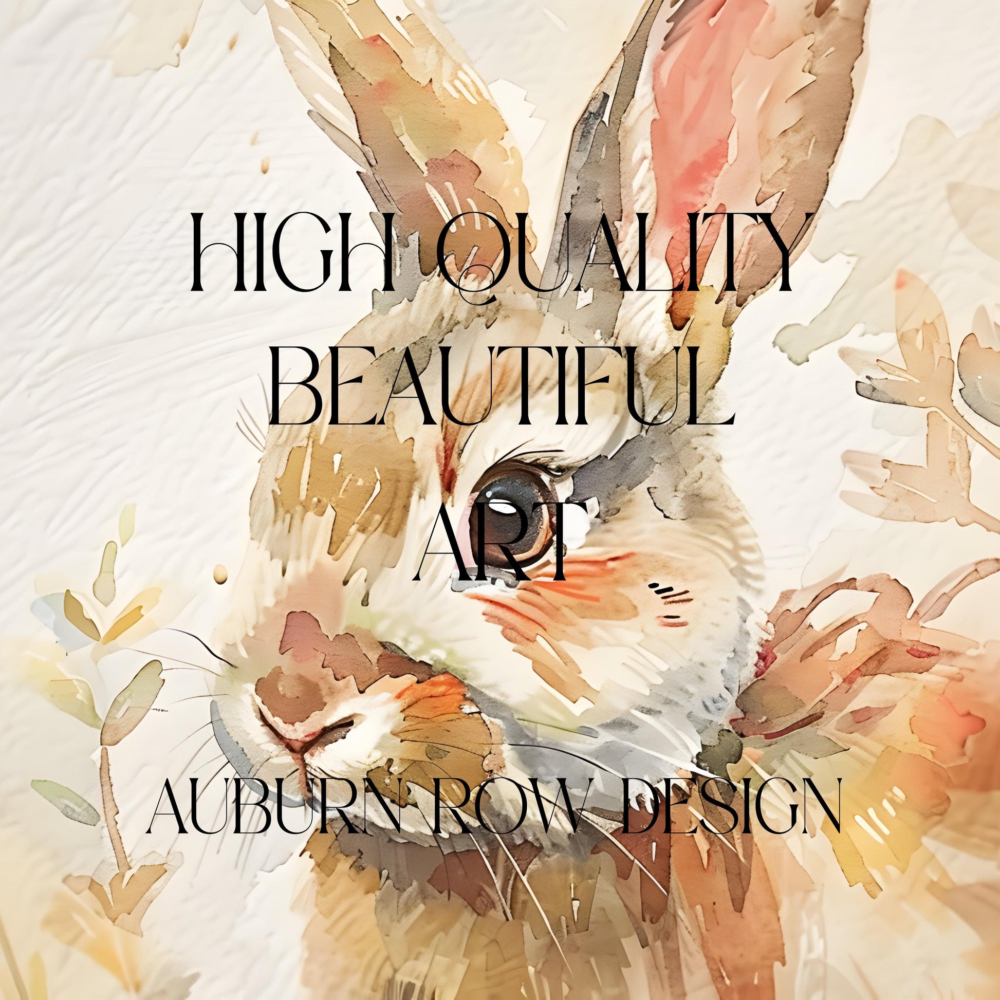 Easter Bunny Printable Wall Art