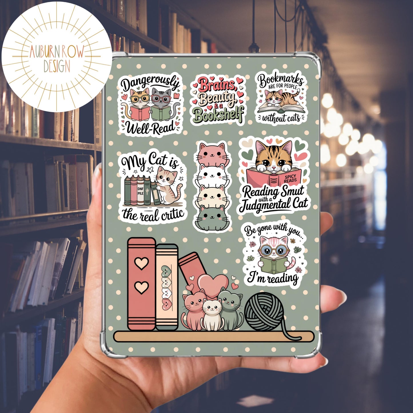 Cat Printable Kindle Insert