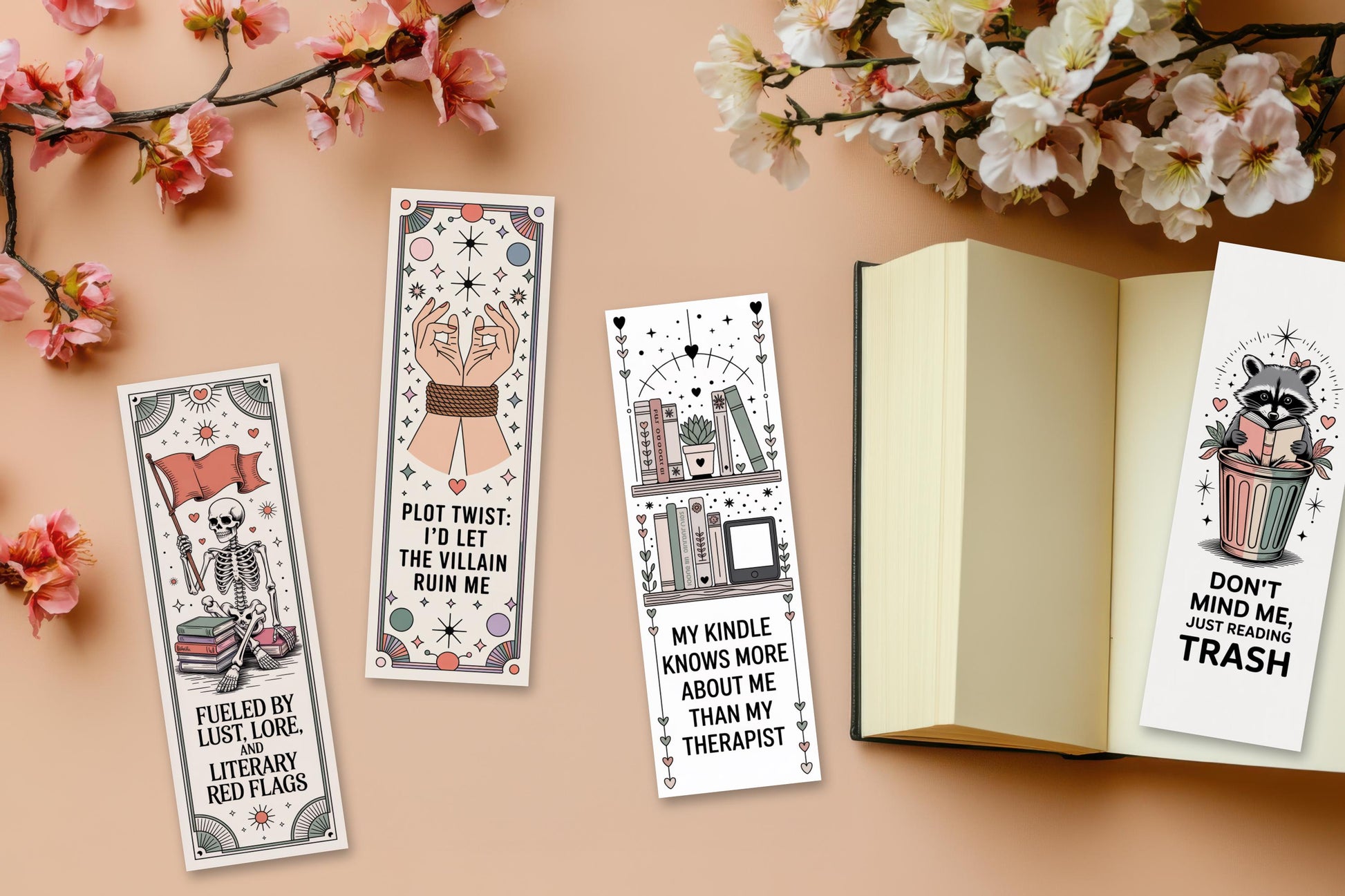 Smut Printable Bookmarks