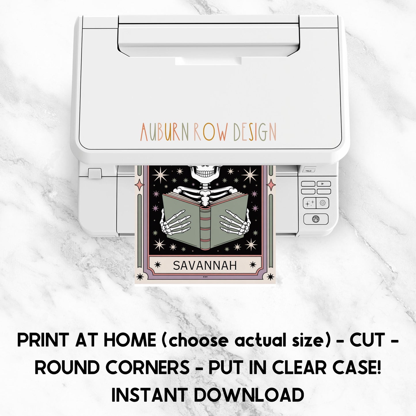 Personalized Custom Tarot Card Kindle Insert