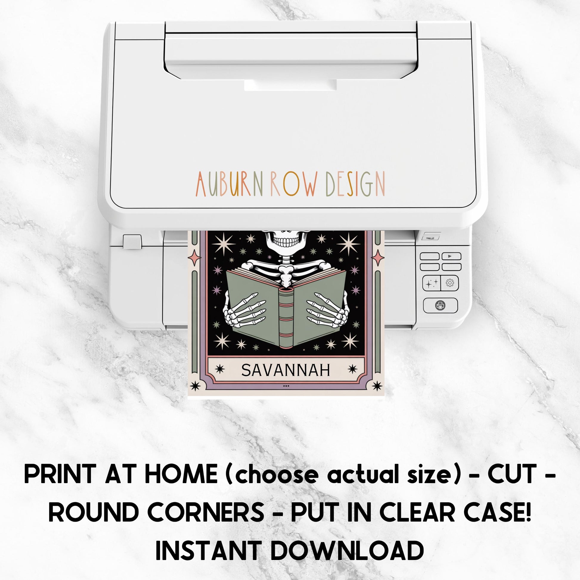 Personalized Custom Tarot Card Kindle Insert