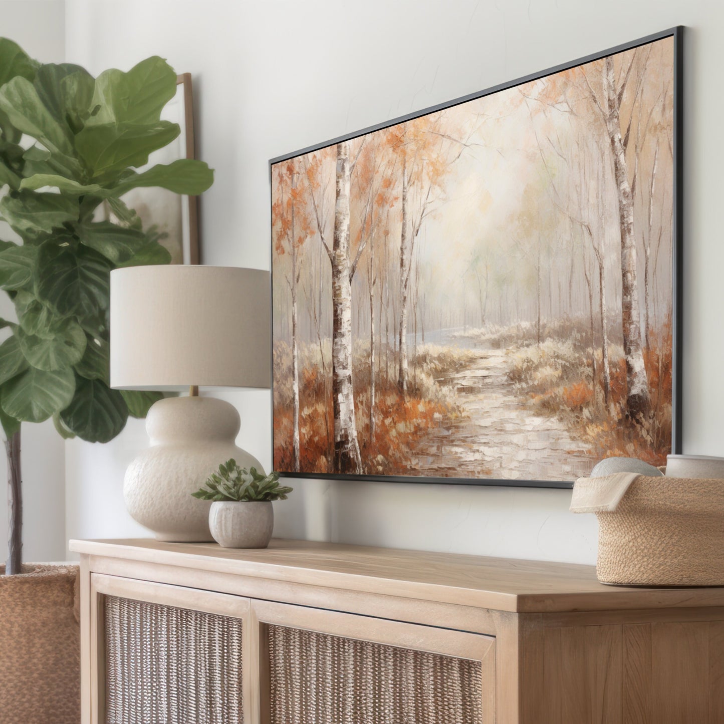 Fall Landscape TV Art