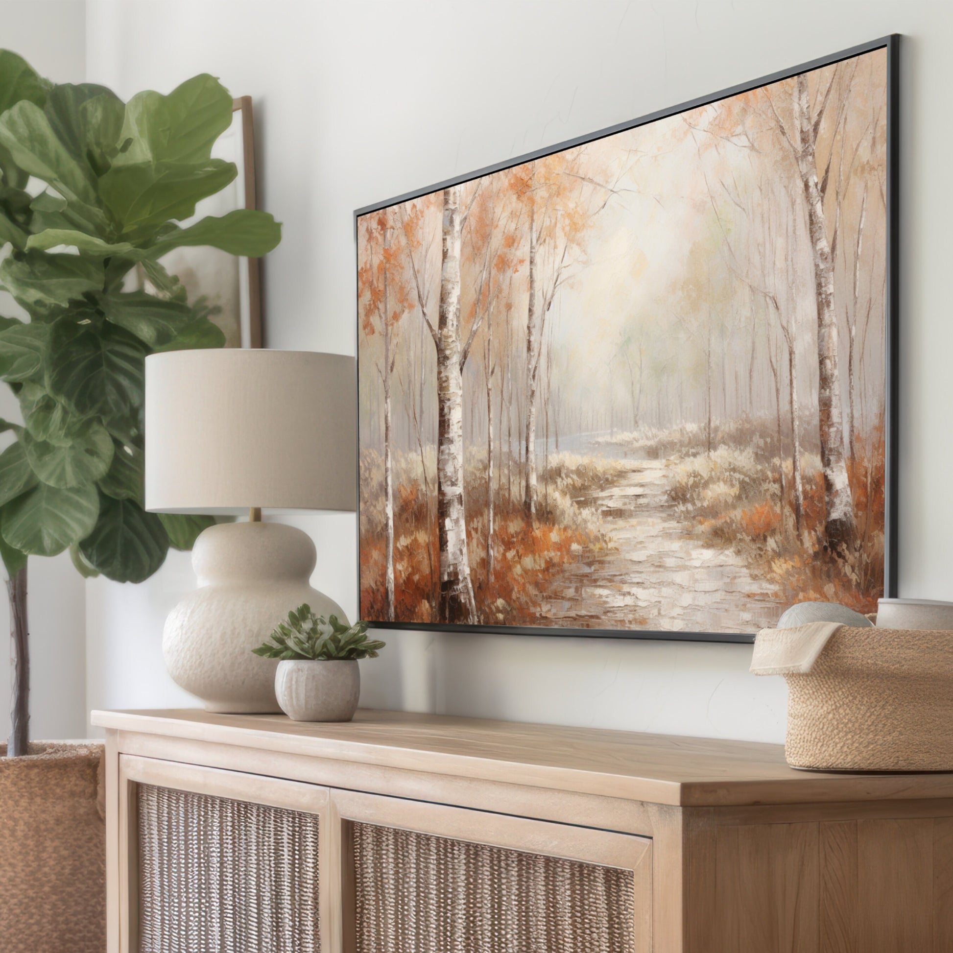 Fall Landscape TV Art