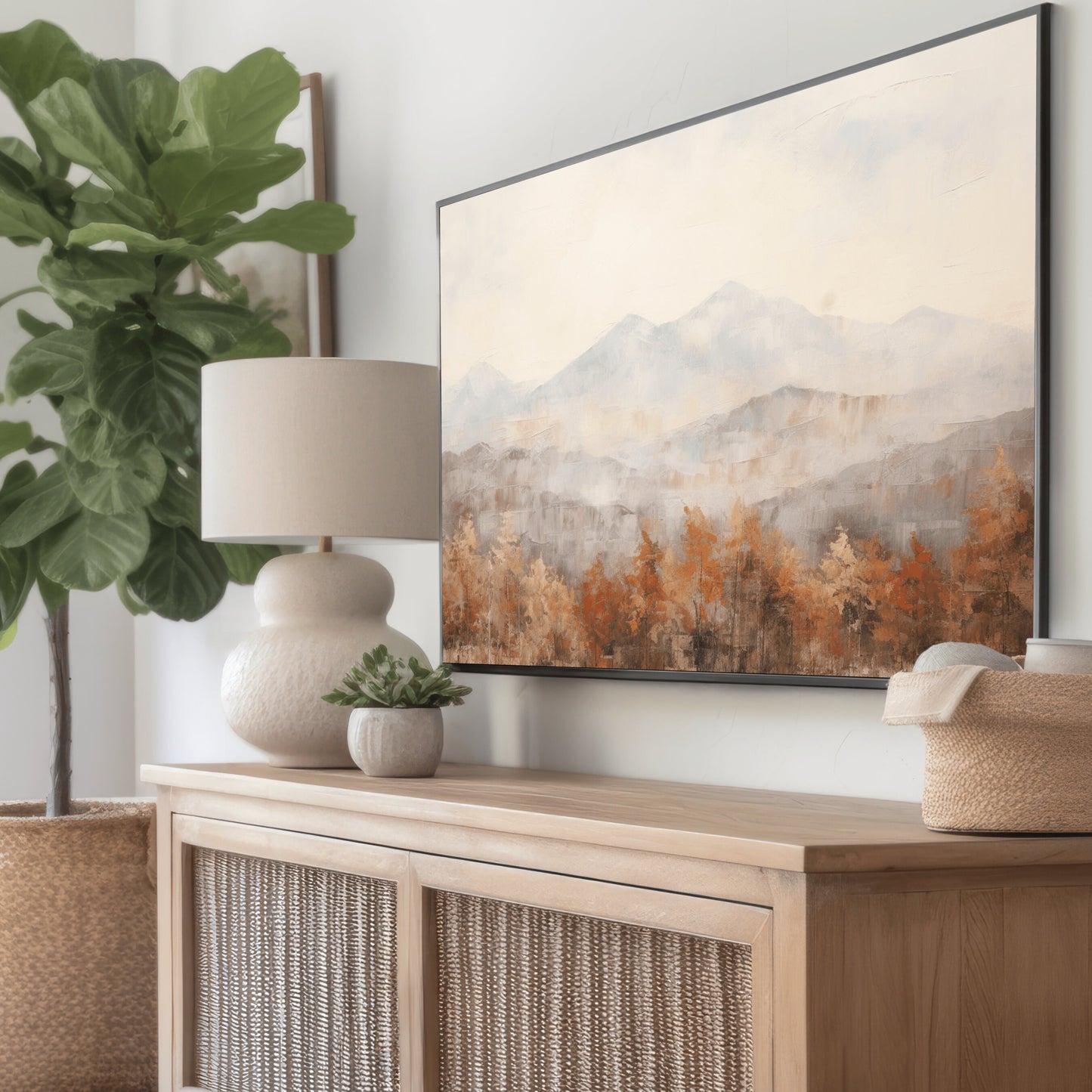 Fall Landscape TV Art