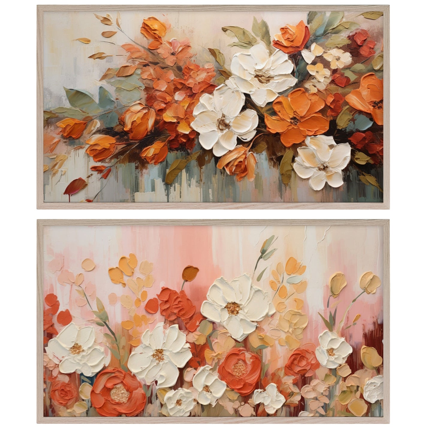 Floral TV Art