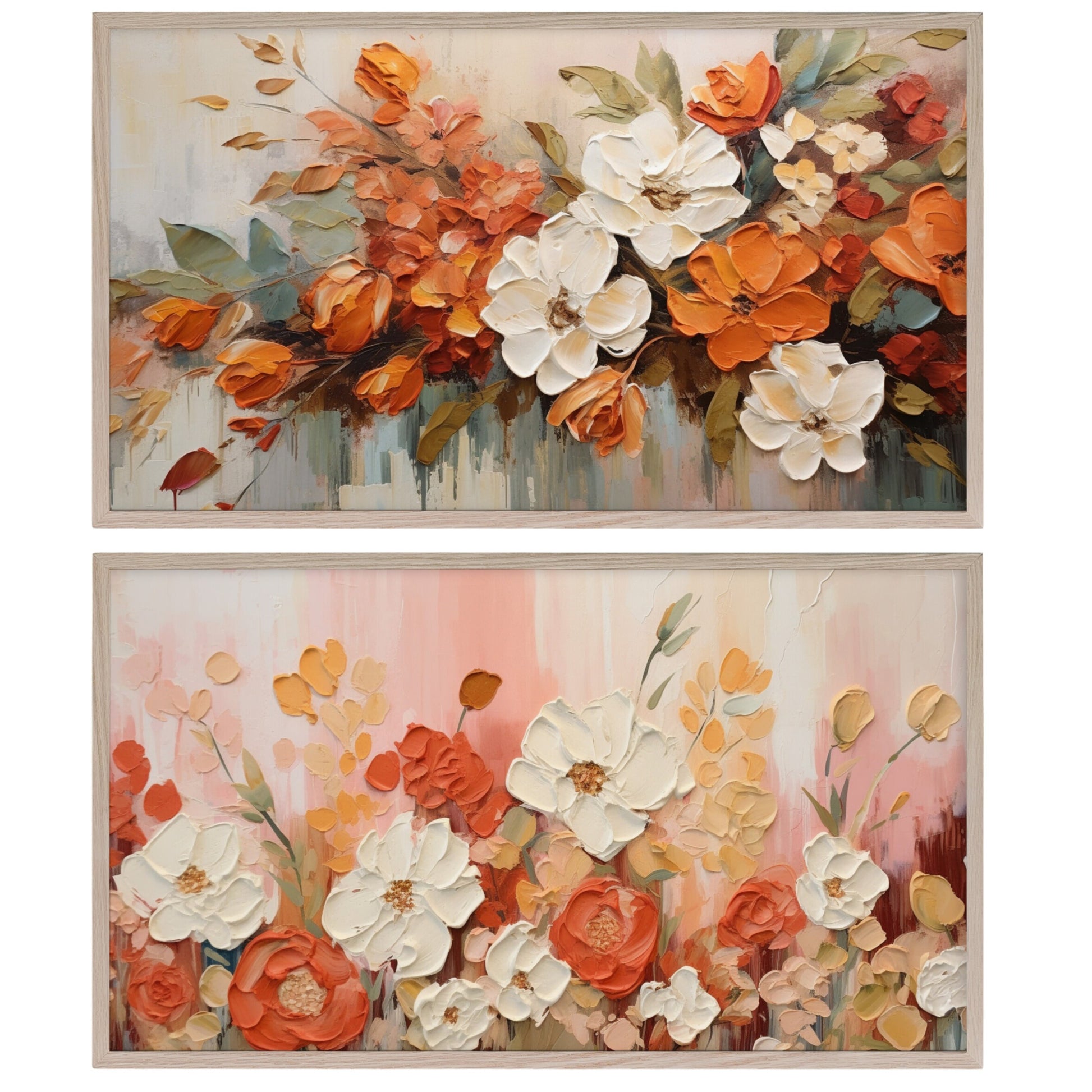 Floral TV Art
