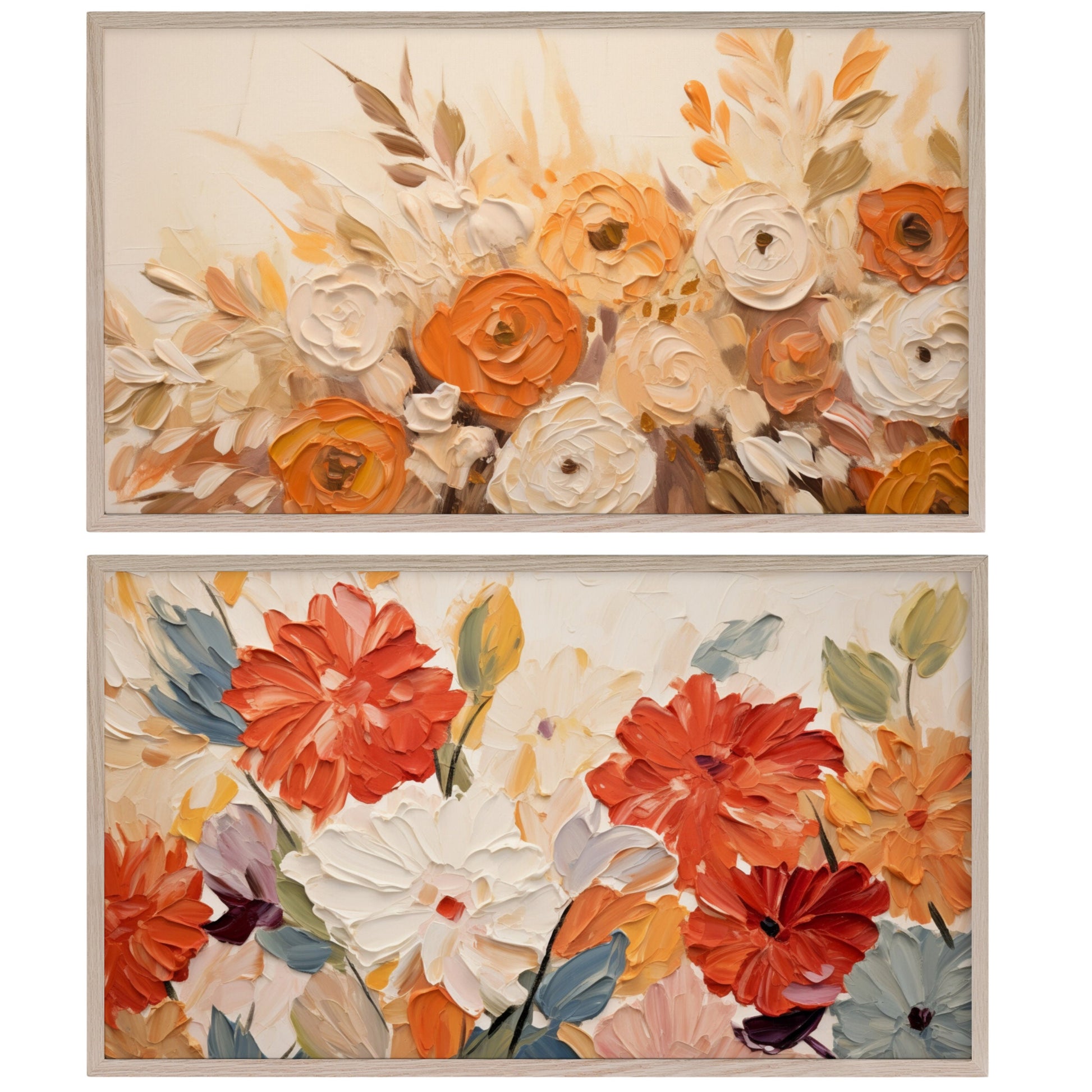 Floral TV Art