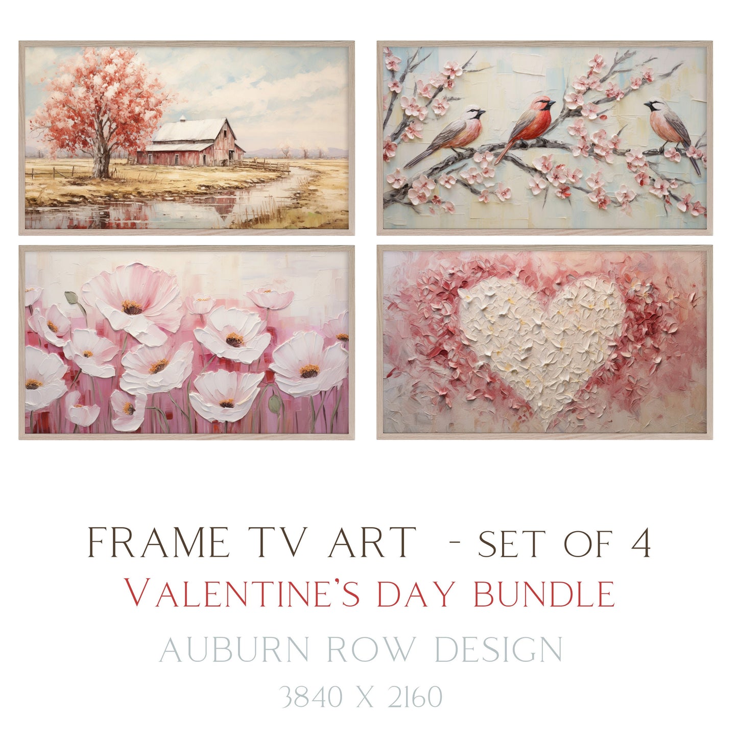 Valentine's Day Frame TV Art