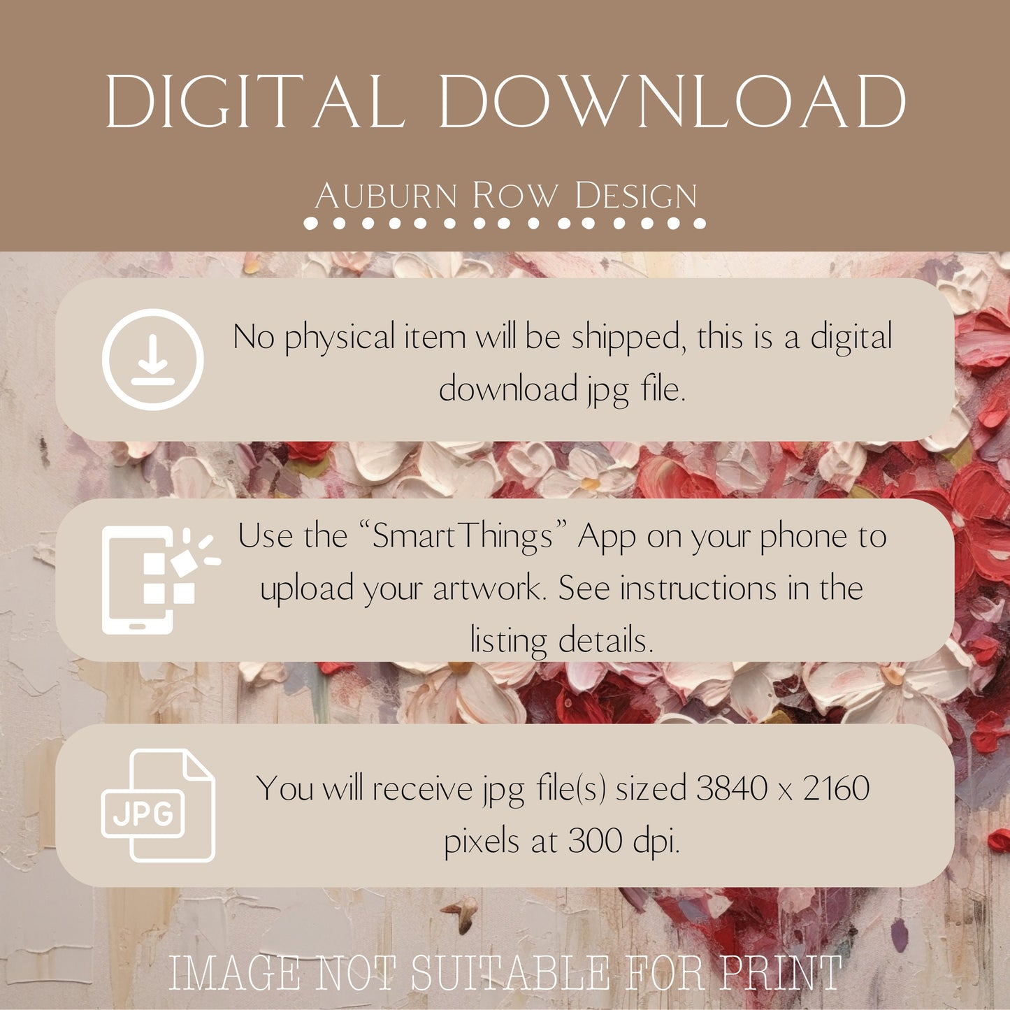 Valentine's Day Frame TV Art