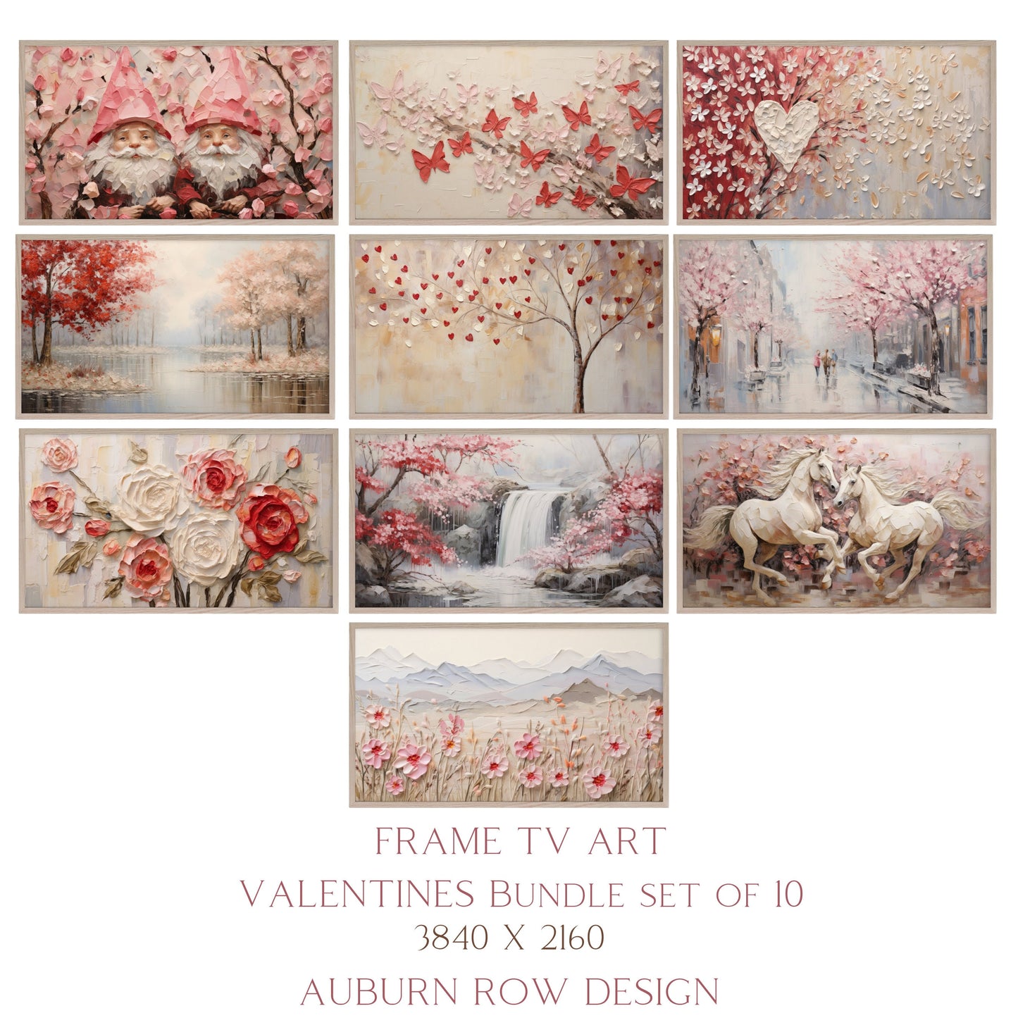 Valentine's Day Frame TV Art