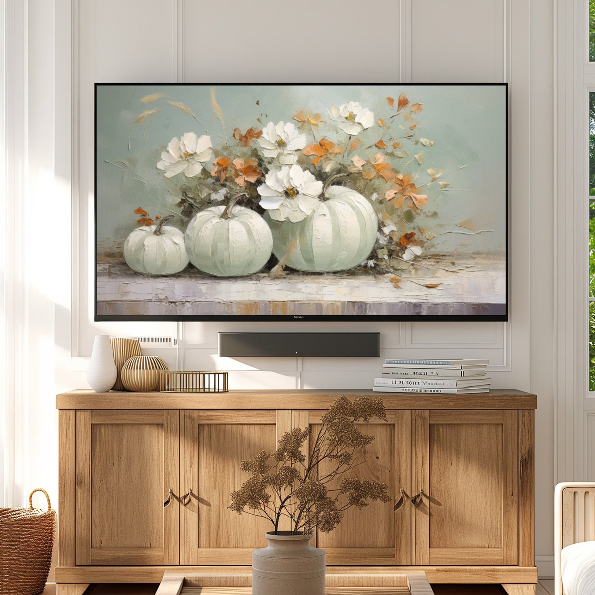 Pumpkin TV Art