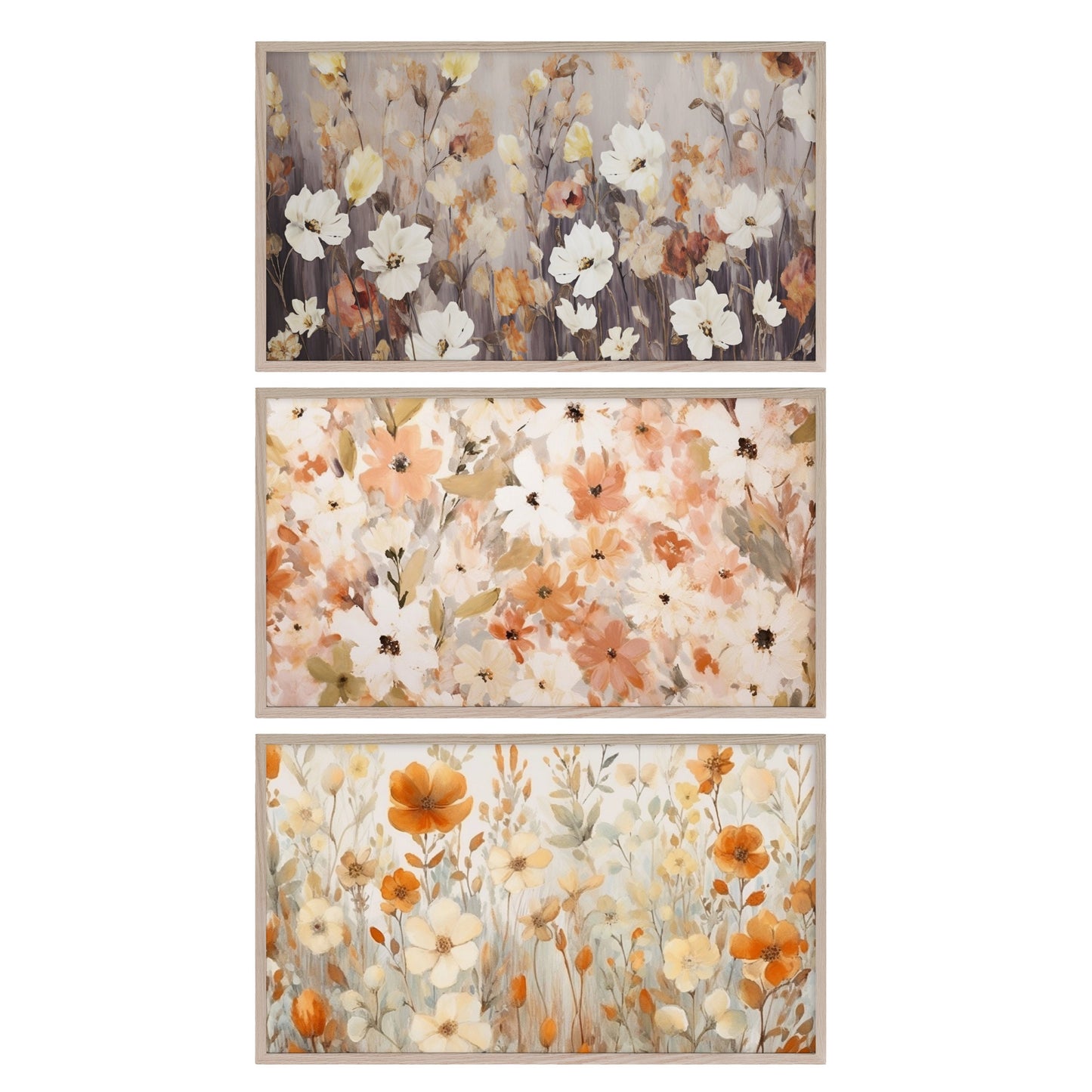Fall Wildflower TV Art