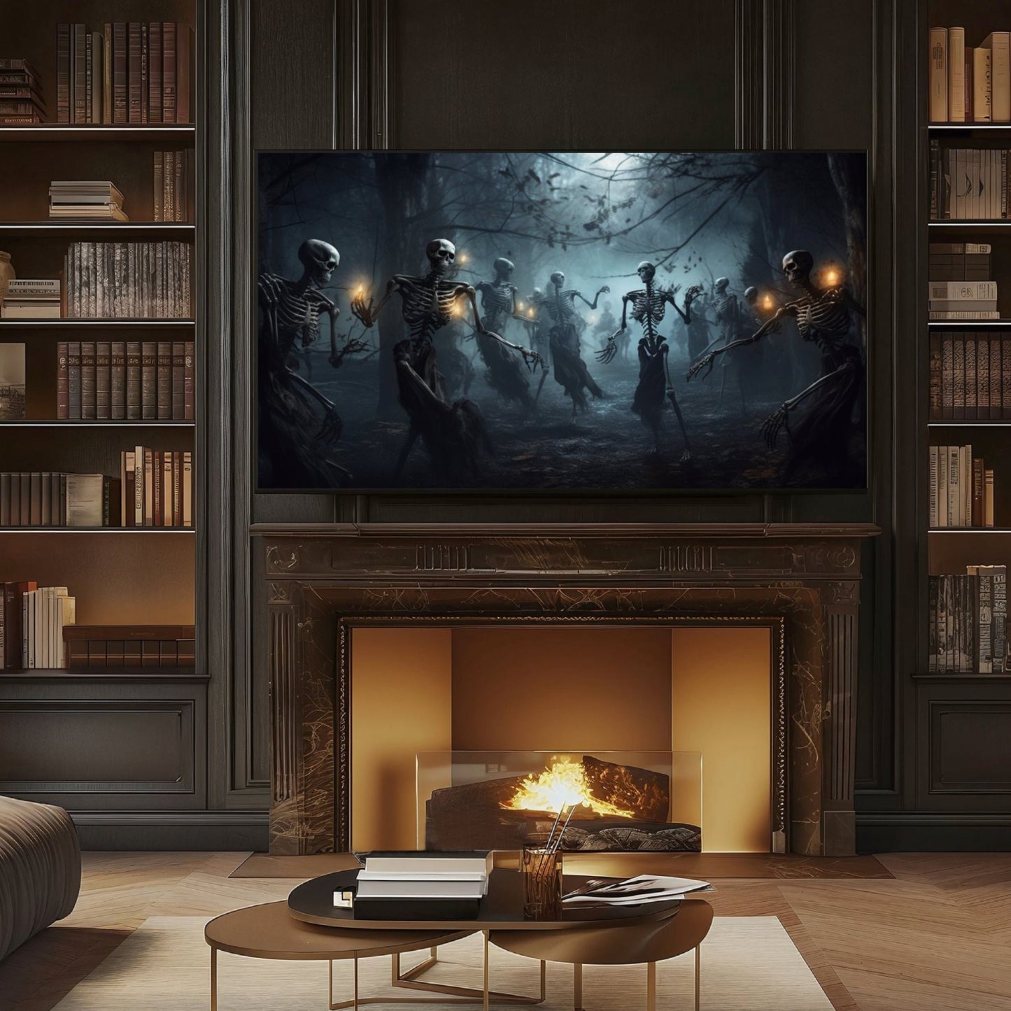 Halloween TV Art