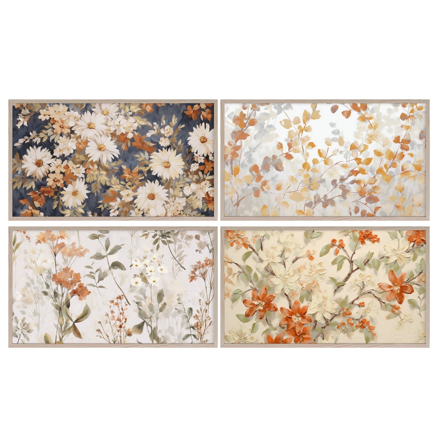 Fall Wildflower TV Art