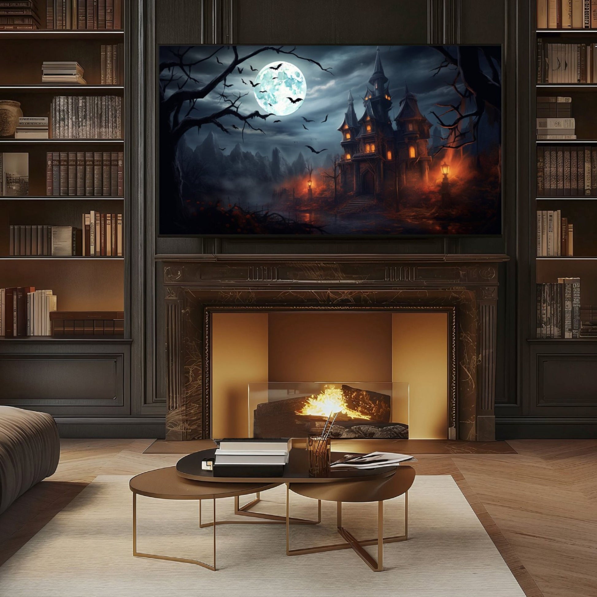 Halloween TV Art