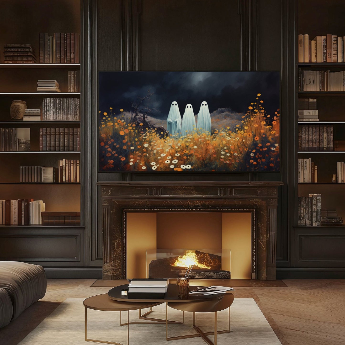 Halloween TV Art