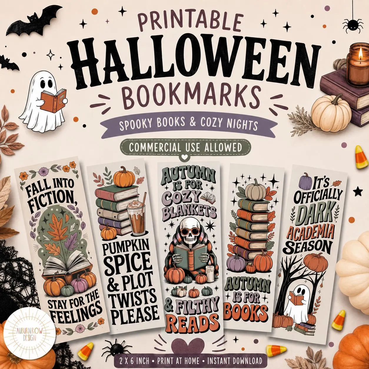 halloween bookmark png